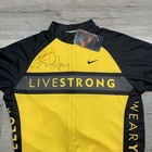 Lance Armstrong Signed Nike Livestrong Cycling Jersey 2003 Usa Made Authentic