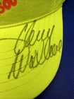 Nascar Hooters    500 Mac Tools Racing 1992 Neon Yellow Snap Back Hat Autographed