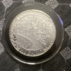 1 Oz Silver Coin Norse God Odin Crossing Bridge Bifrost To Asgard Viking