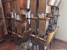 Vintage Theater Seat Lot - 30 Pairs With 20  Filler Seat   80  Total Seats