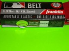 Red Franklin Mlb Baseball Softball Adjustable Elastic Belt 22 - 42  1 25  Wide 