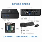 Dxsentinel Ham Radio Mini Pc Kit 8gb 256gb Ssd Js8call Fldigi Windows 11 Pro