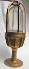 Vintage Brass Nautical Pedestal Post Light Marine Garden Dock Coastal Lantern La
