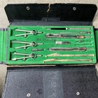 Vtg Drafting Tools Made In Germany  1816 Antique Drafting Tool Set B2