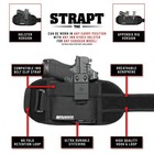 Clip   Carry Strapt-tac Belly Band Holster   Works W  Any Iwb Kydex Gun Holster 