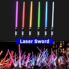 2x Lightsaber Rgb Heavy Dueling Color Changing Light Saber Star Wars Force Light