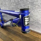Vintage Haro Mirra Flair Frame Old School Freestyle Bmx 20 In Blue 14mm Left
