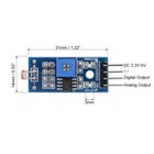 Light Intensity Detection Sensor Photoresistor Module 4-pin For Arduino Uno 5pcs