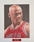 Michael Jordan New Arrivals Big  Autographed Canvas  Hand Signed Framed W coa