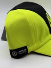 Nwt Mercedes Benz Amg Petronas F1 Lewis Hamilton Baseball Hat Yellow black