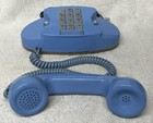 Vintage 1970s Western Electric 2702bm Princess Blue Push Button Touch Telephone