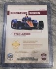 2024 Indycar Parkside Pacific - Kyle Larson - Silver Autograph  10 20 - Rc