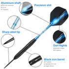3pcs  Competition Tungsten Steel Needle Tip Professional Darts Set With Case 23g