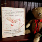  French Shabby Primitive Antique Vintage Victorian Style Valentine Letter Sign