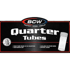 Quarter Coin Storage Tubes - 10 Ct   Archival Quality Plastic Coin Holders  S   