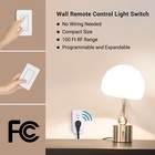 Dewenwils Wireless Remote Wall Switch And Outlet  No Wiring Plug In On Off Power