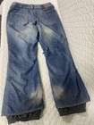 Burton Mens Size Xl Distressed Denim 2010 Winter Olympics Shaun White   Us Team