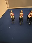 Britains Ltd Guards Toy Soldiers On Horses Vintage British English Set Of 5