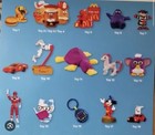 3 Mcdonald   s 40th Anniversary Surprise Happy Meal Toys With Box Power Ranger