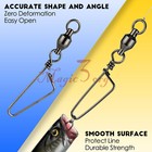 Lot Swivels Snap Barrel Ball Bearing 3 Way  Fishing Tackle Saltwater freshwater