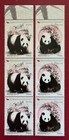 Malaysia 2015 Giant Panda Conservation Proj 2v Set Strip Of 3 Sg 2066-2067 Mnh