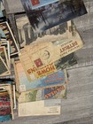 Approx 600  Us Foreign Rare Vintage Postcards Large Bulk Lot Stamp Unused used