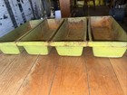 Ekco Glaco 4-loaf Large Bread Pan Bakery Hd Welded Pans 4 Strap Approx 21xl2 5x3