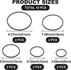 10pcs Fish Feeding Rings Set  Floating Aquarium Plant Corral  Round Fish Feeder