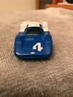 Vintage   Aurora  T-jet Slot Car Blue   White  Runs   