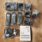 Panasonic Kx-tg3833  m  3-handset Black Cordless Phone System W answering System