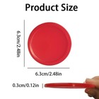 12 Pcs Red Blue 2 5 Inch Air Hockey Pucks Durable Table Game Replacement Parts