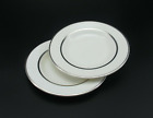 Castleton China St  Regis Dinner Plate Set Of 2 White Vintage Usa