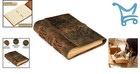 Leather Bound Journal 8x6 Inches 260 Pages Rustic Brown Writing Notebook