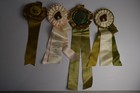 5 Vintage Gymkhana Kiwanis Yucaipa Valley Riding Club Horse Ribbons Mcm 1962