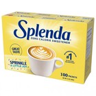 Splenda Zero Calorie Sweetener  Sugar Substitute Packets - 100ct