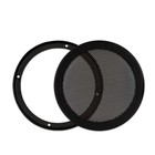 2 Goldwood Sound Sg-m6 Steel Mesh Snap On Woofer Grills For 6 5  Speakers