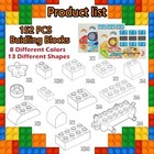 Conventejoy 150 Pcs Classic Building Blocks Set For Toddlers 3-6  Large Build   