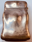 Not Sterling Vesta Case Match Safe Art Nouveau Maiden Nice Well Working