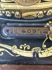 Antique - 1895-1910 Singer Treadle Sewing Machine  Gold Sphinx Golden   Table