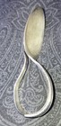 Vintage Curved Baby Spoon Rogers   Bros Silver Plate Adorable 