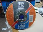 10 Pack Pferd Polifan Flap Wheel 5 x 5 8 x 7 8  36 Grit Psf Zirkon Fan Sanding