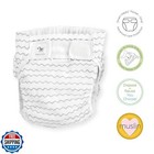 Smartnappy Cotton Muslin By Amazing Baby  Nextgen Hybrid Cloth Diaper Cover  