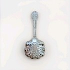 Antique Ca 1910 J b    S m  Knowles Sterling Pierced Bon Bon nut Serving Spoon