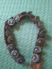 16 Shank Brass Victorian Buttons  lion In Circus Cage   or  the Lion s Den   