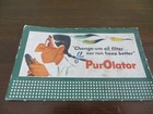 Purolator Change-um Oil Filter Car Run Heap Better R r  Billboard Cardboard Sign