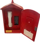 Vtg Red Fire Department Alarm Station Call Box Model Fb-911  Works-please Read