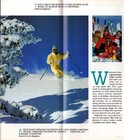 Taos Ski Valley Nm Brochure 1988 1989 Trail Map Ski School Lodging Travel