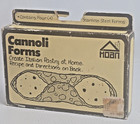 Vintage 1979 Set Of Hoan Cannoli Forms Molds Roller  4  In Box
