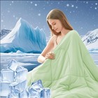 Cooling Quilt Or Blanket For Hot Sleepers Soft   Lightweight Summer Cold  queen 