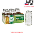 24pack Ball 64oz Mason Jars  Wide Mouth Half Gallon Canning Jars With Lids Rings